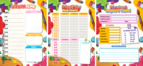 Printable Student Study Planner Sheets for Effective Time Management