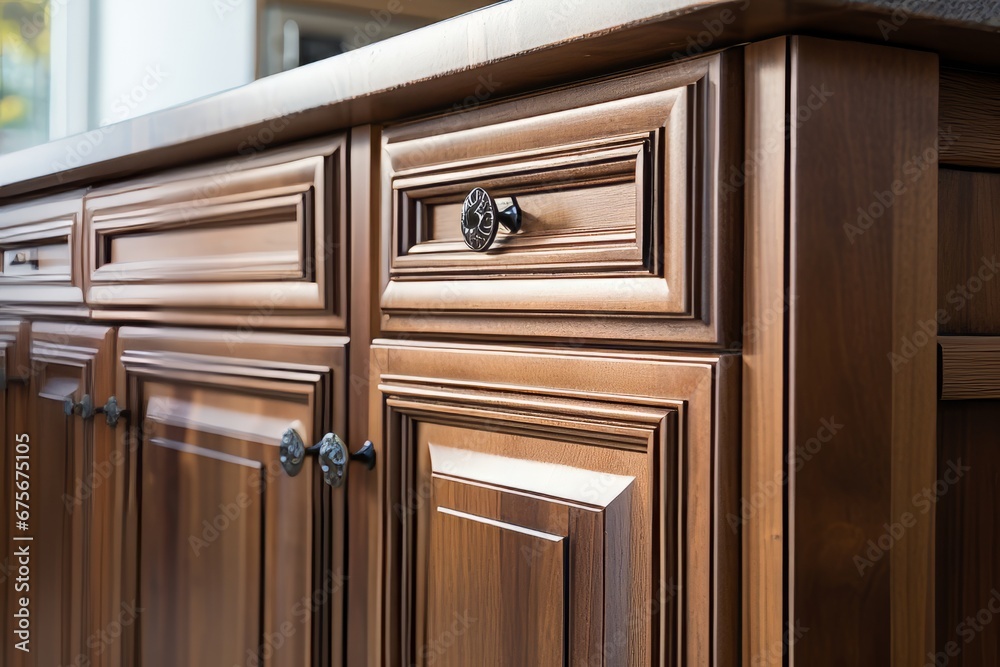 home interior detail design fitting and element closeup kitchen cabinet countertop wooden finishing surface material with handle beautiful home ideas design background home interior detail design fitting and element closeup kitchen cabinet countertop wooden finishing surface material with handle beautiful home ideas design background