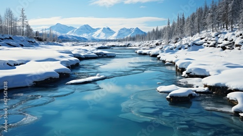 Winter Landscape Around Whitehorse Yukon Snowcove, Gradient Color Background, Background Images , Hd Wallpapers © IMPic