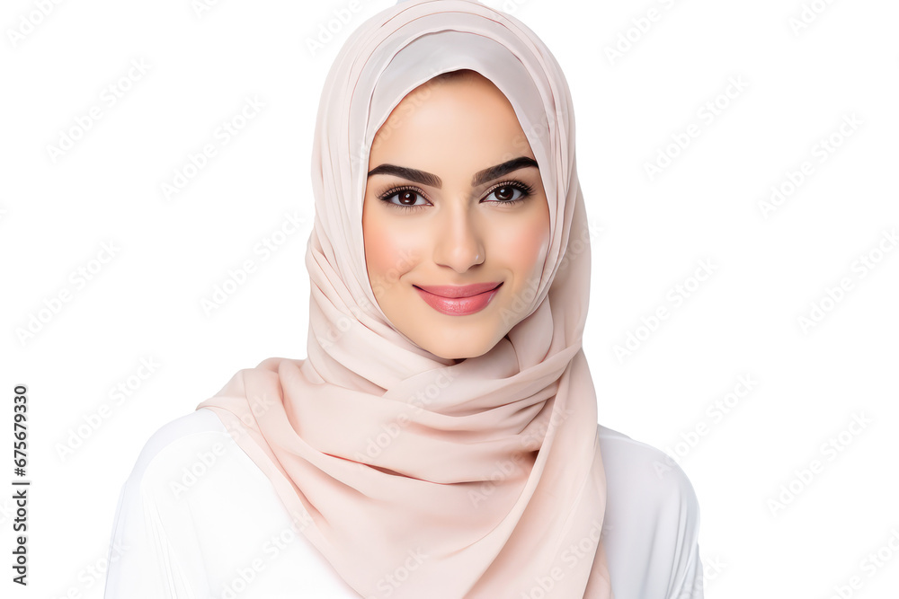 Islamic Charm Isolated Muslim Girl in Hijab with Transparent Background Islamic Charm Isolated Muslim Girl in Hijab with Transparent Background