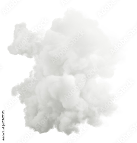 Clouds climate relaxing shapes cutout transparent backgrounds 3d rendering png