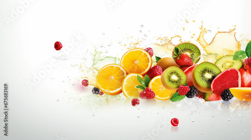 fruit in water