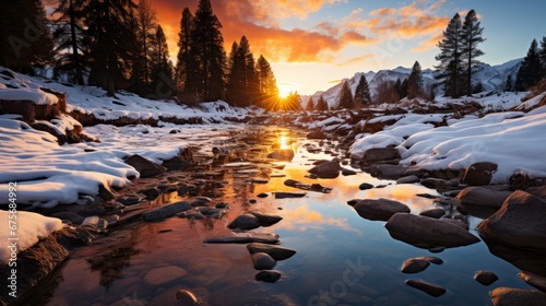 Moraine Park Winter Rocky Mountain National, Ultra Bright Colors, Background Images , Hd Wallpapers