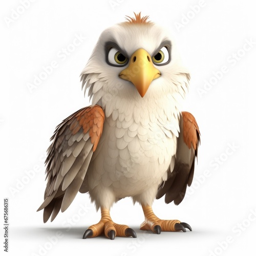 Eagle cartoon character