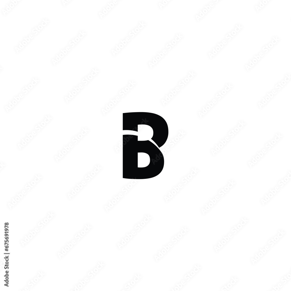 Initial letter d b logo design template creative and professional infinity logo on black background. db letter for simple logo design Initial letter d b logo design template creative and professional infinity logo on black background. db letter for simple logo design