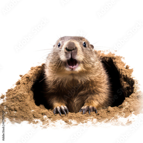 Chubby Groundhog © Nattadesh