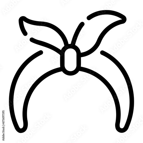 hair band Line Icon