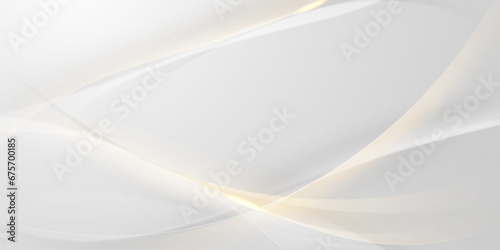 white background design With luxurious effect elements Vector illustration