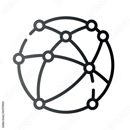 Very Clear black gradient vector ICON on white background for business and infographic designs