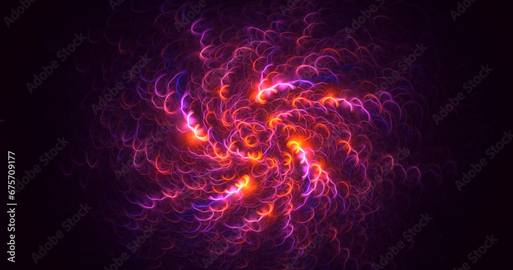 3D manual rendering abstract colorful fractal light background 3D manual rendering abstract colorful fractal light background