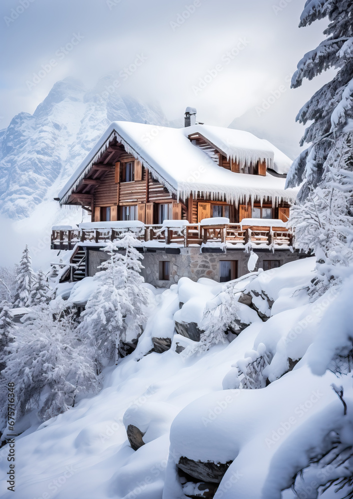 chalet under the snow at a winter resort, mountains, house, architecture, hotel, travel, new year, christmas, postcard, nature, cold, ski season, beauty, landscape, wooden building, roof, windows chalet under the snow at a winter resort, mountains, house, architecture, hotel, travel, new year, christmas, postcard, nature, cold, ski season, beauty, landscape, wooden building, roof, windows