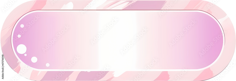 Obraz premium Pastel pink banner background, simple, button, bar