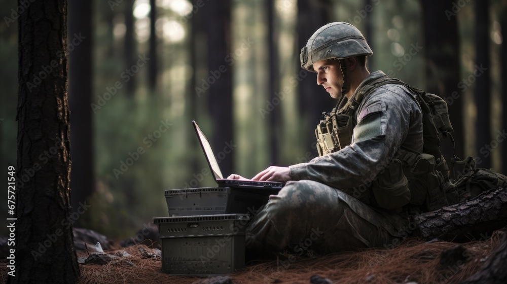 Soldiers Using atops During Military Operations Soldiers Using atops During Military Operations