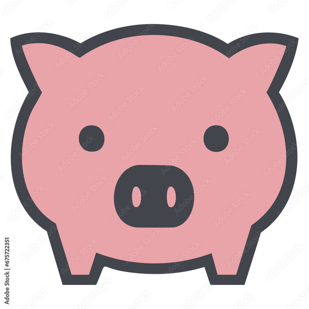 ブタのアイコン