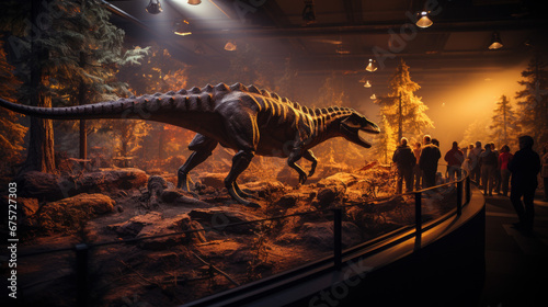 Dinosaurs museum, largest dinosaur statue collection. © Ruslan Gilmanshin