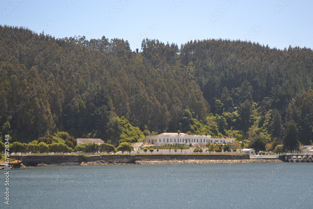 a naval base in a port in southern Chile a naval base in a port in southern Chile