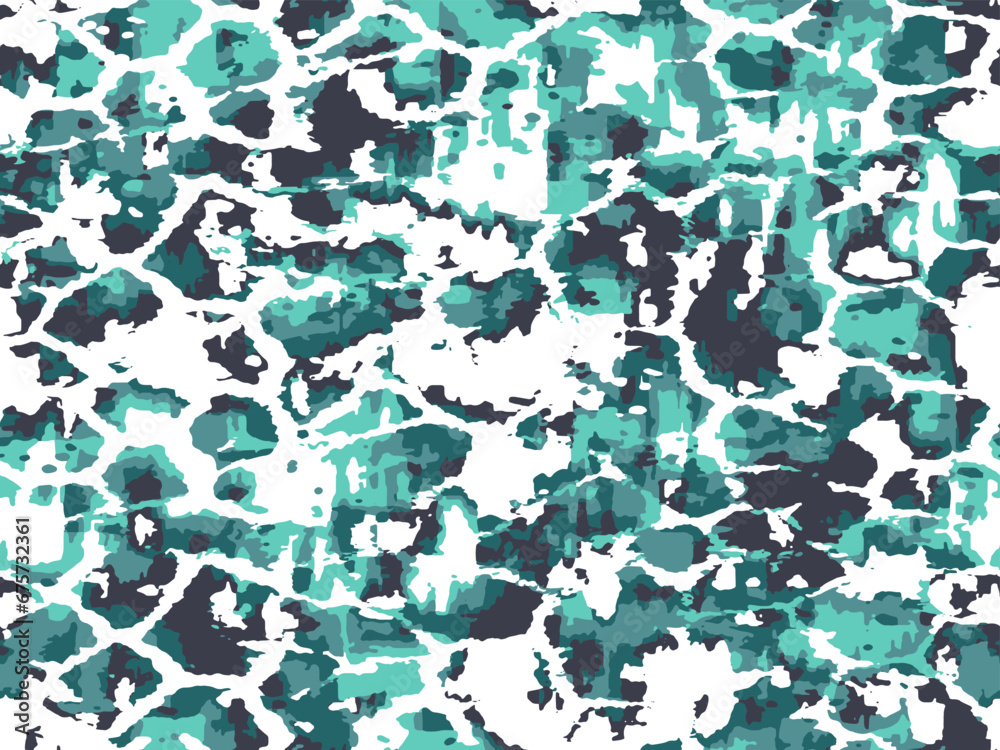 Fototapeta premium Full Seamless tie dye background pattern texture. Vector illustration. Abstract watercolor brush repeat pattern design