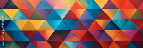 Wide screen colorful abstract wallpaper background design