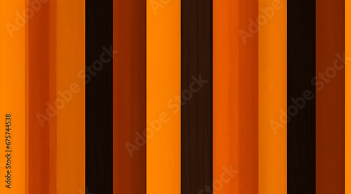 Warm brown and orange vertical stripes makes for a great modern wall decor.