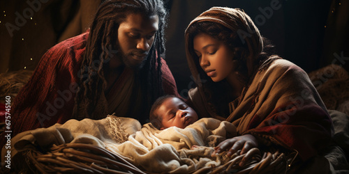 The Black Nativity Holy Family photo
