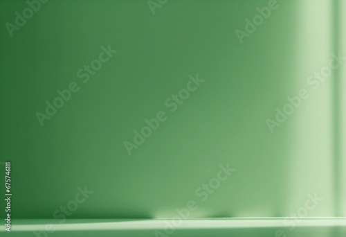 Semplicità Incantevole- Sfondo Verde per Esaltare i Tuoi Prodotti photo