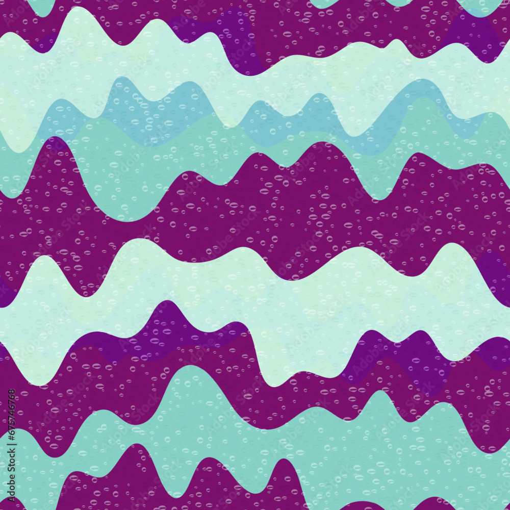 Stylish wave fluid vector seamless pattern. Stylish wave fluid vector seamless pattern.