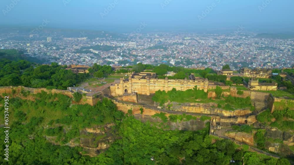 Gwalior Fort Aerial View Dji Mini 3pro Gwalior Fort Aerial View Dji Mini 3pro