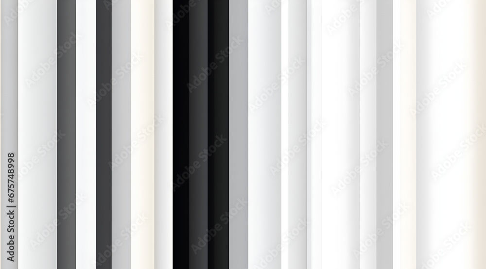 Bold black and white vertical stripes pattern. - obrazy, fototapety, plakaty 