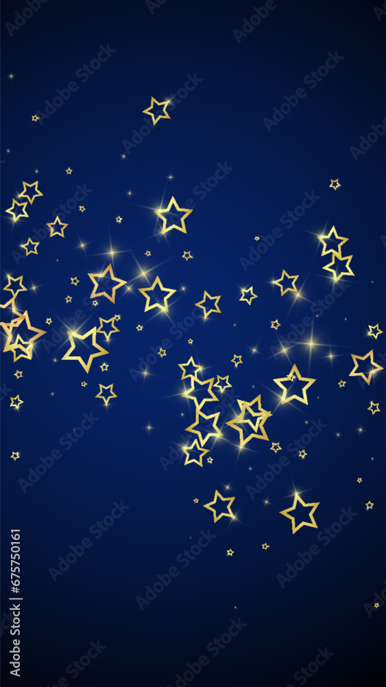 Christmas stars vector overlay.