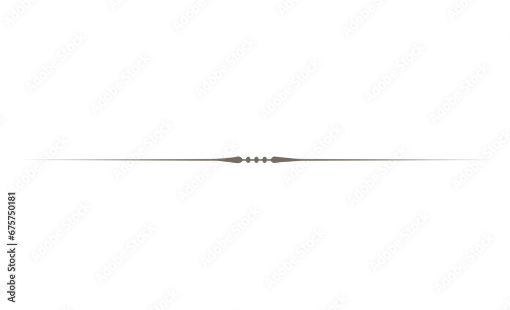 Floral Ornament - Divider, Linie Floral Ornament - Divider, Linie