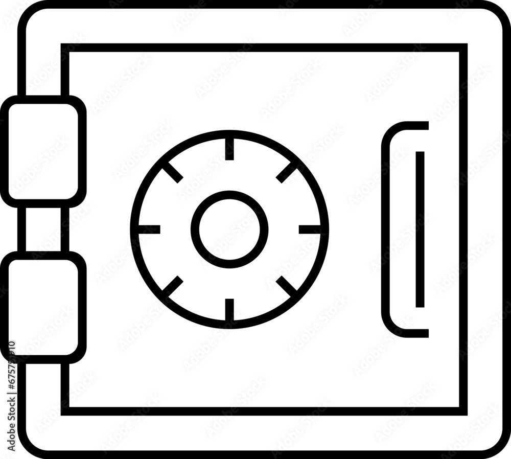 Security and Cyber Icon Simple for Button UI