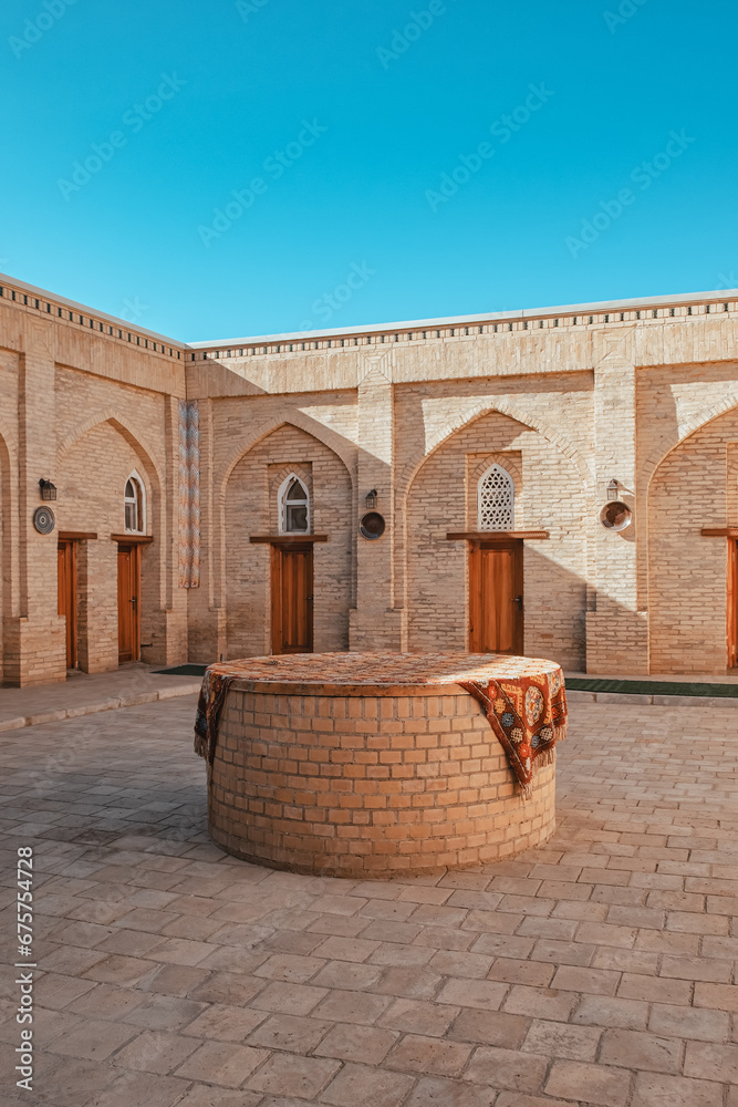 Inner courtyard of an old Koran school