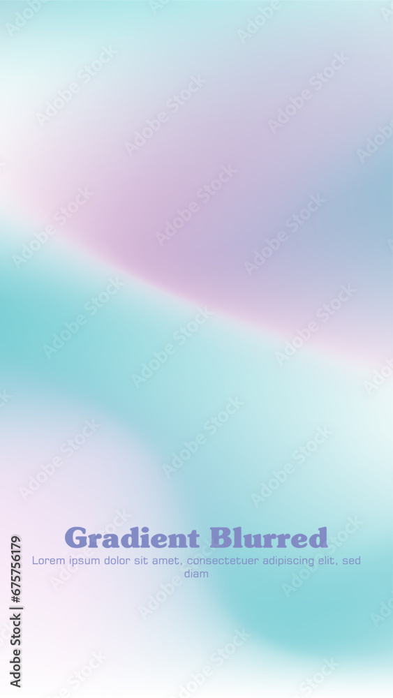 Gradient mesh blurred background Gradient mesh blurred background