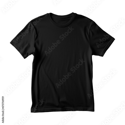 Black t shirt mockup for logo