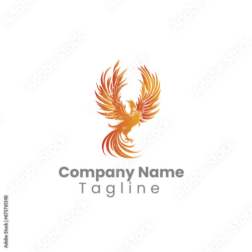 phoenix vectorize illustration logo 