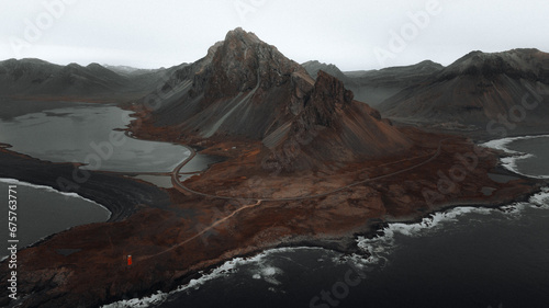 volcanic ground mountains