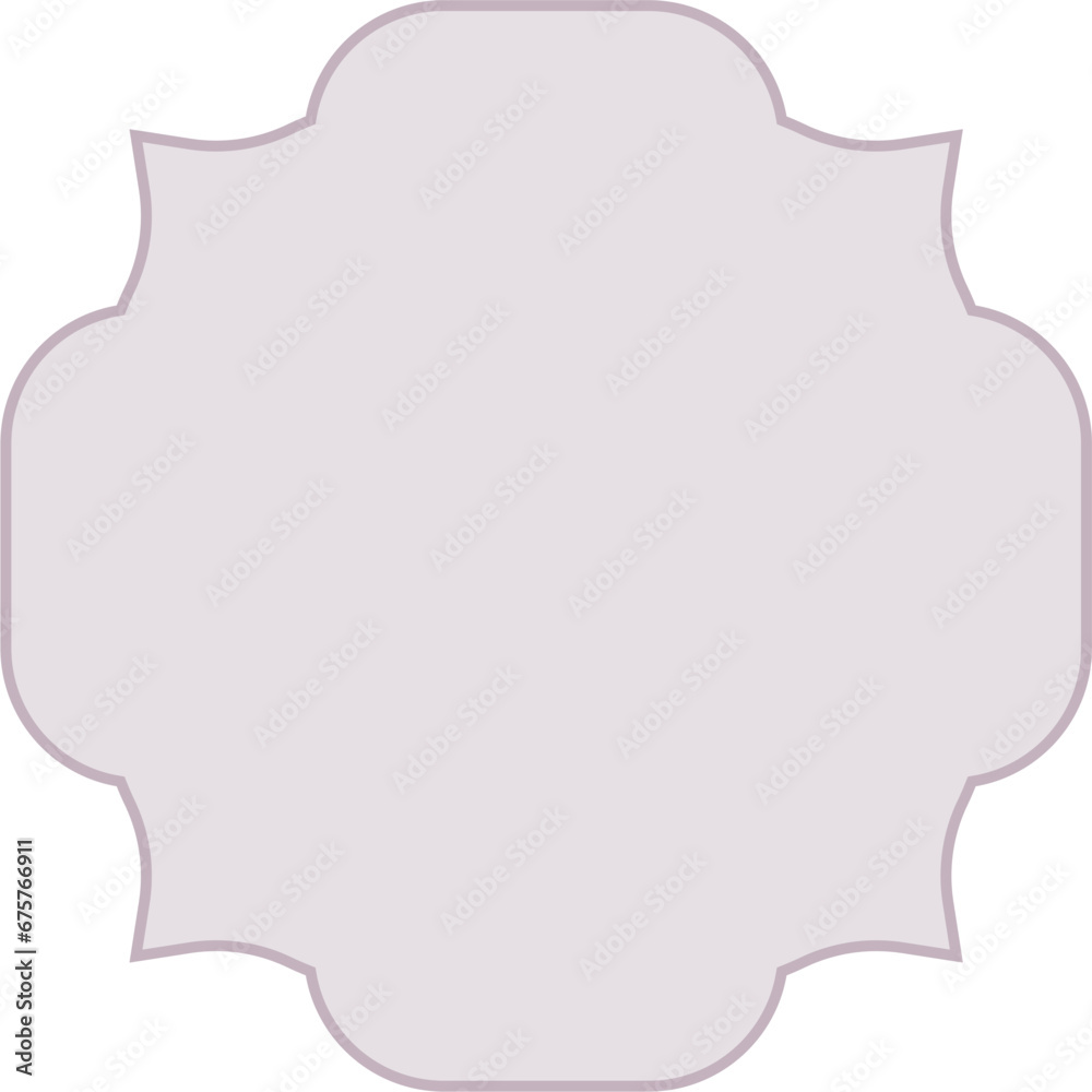 Islamic Shape Design Element Vector Illustration