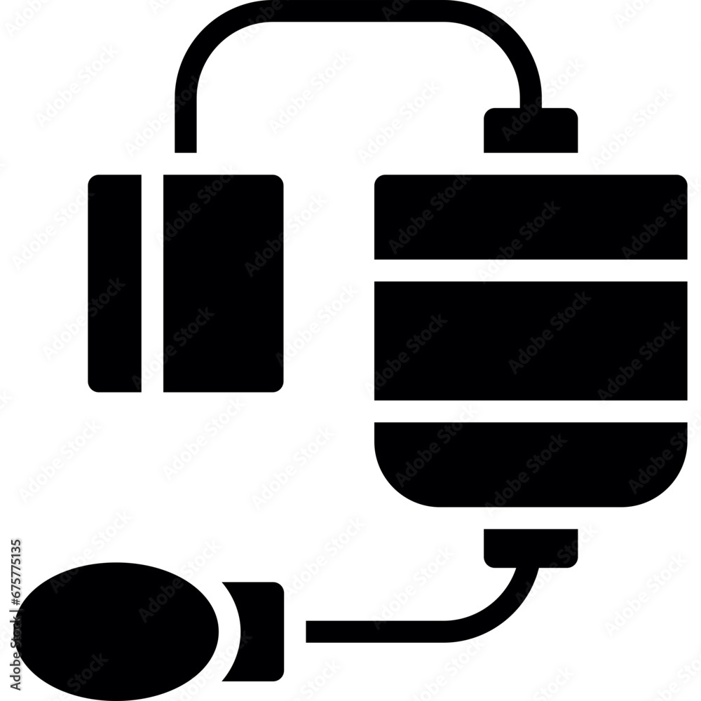Obraz premium Sphygmomanometer Icon