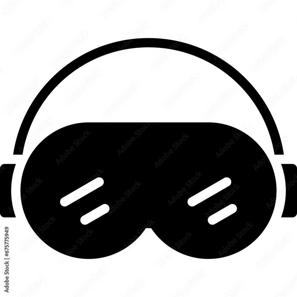 Ski Goggles Icon Ski Goggles Icon