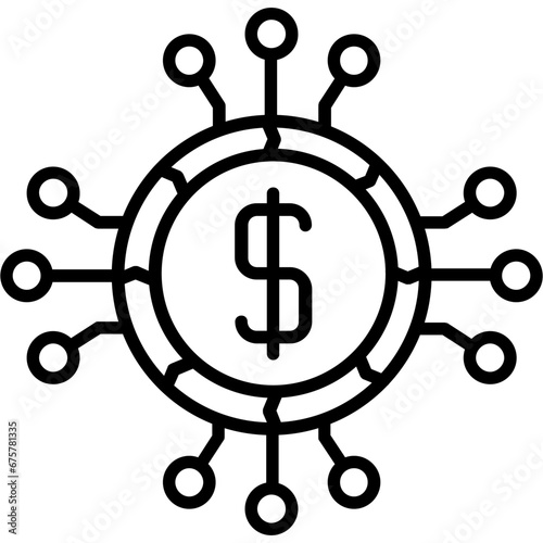 Digital Money Icon