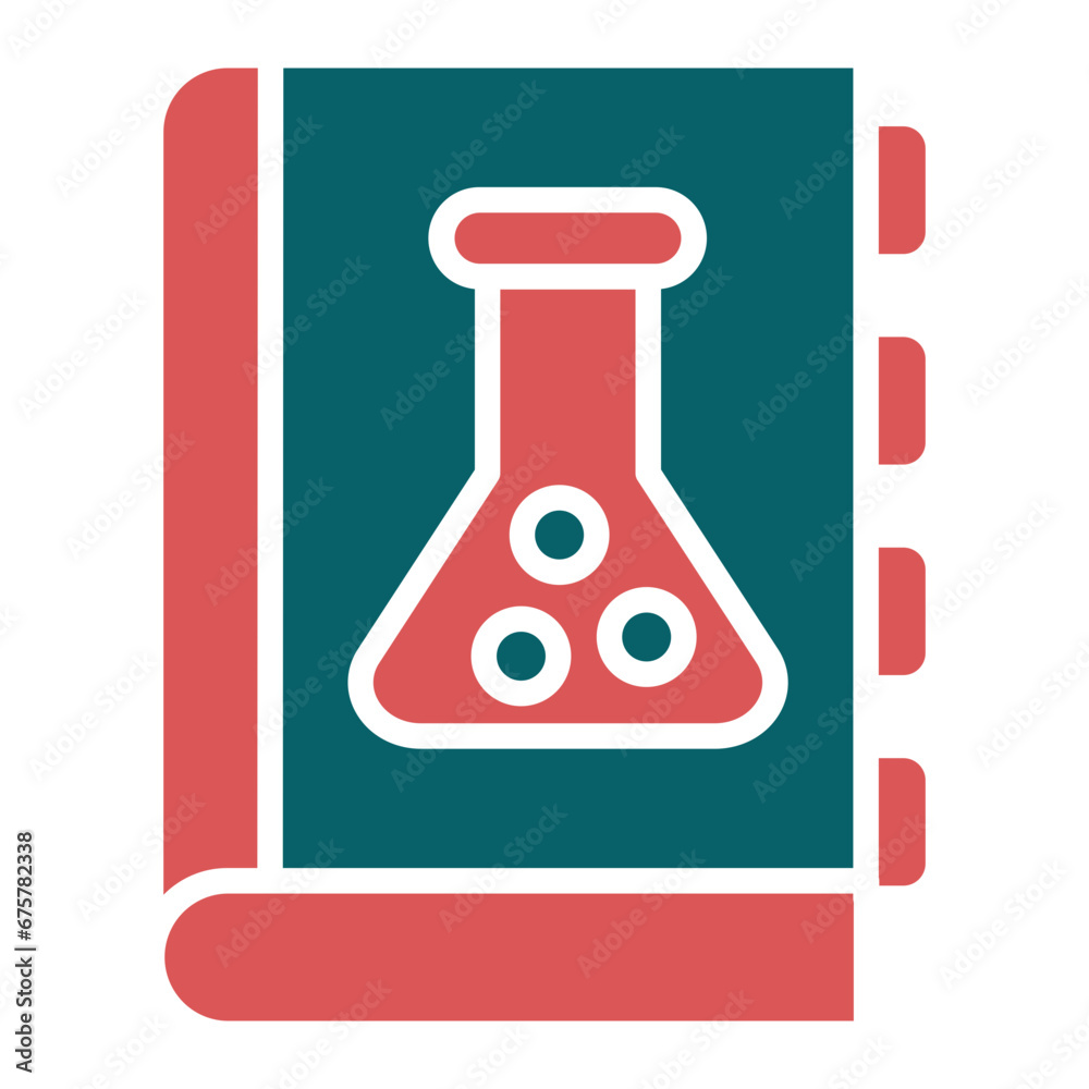 Vector Design Literary Science Icon Style Vector Design Literary Science Icon Style
