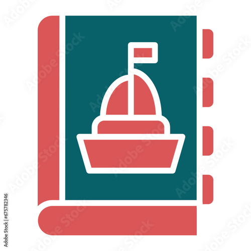 Vector Design Literary Mythology Icon Style