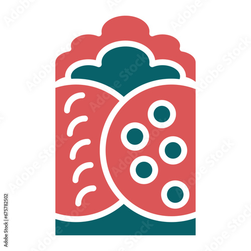 Vector Design Chimichanga Icon Style