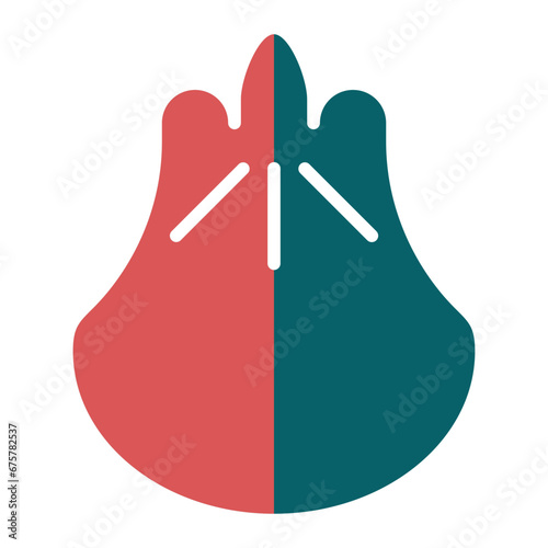 Vector Design Dumplings Icon Style