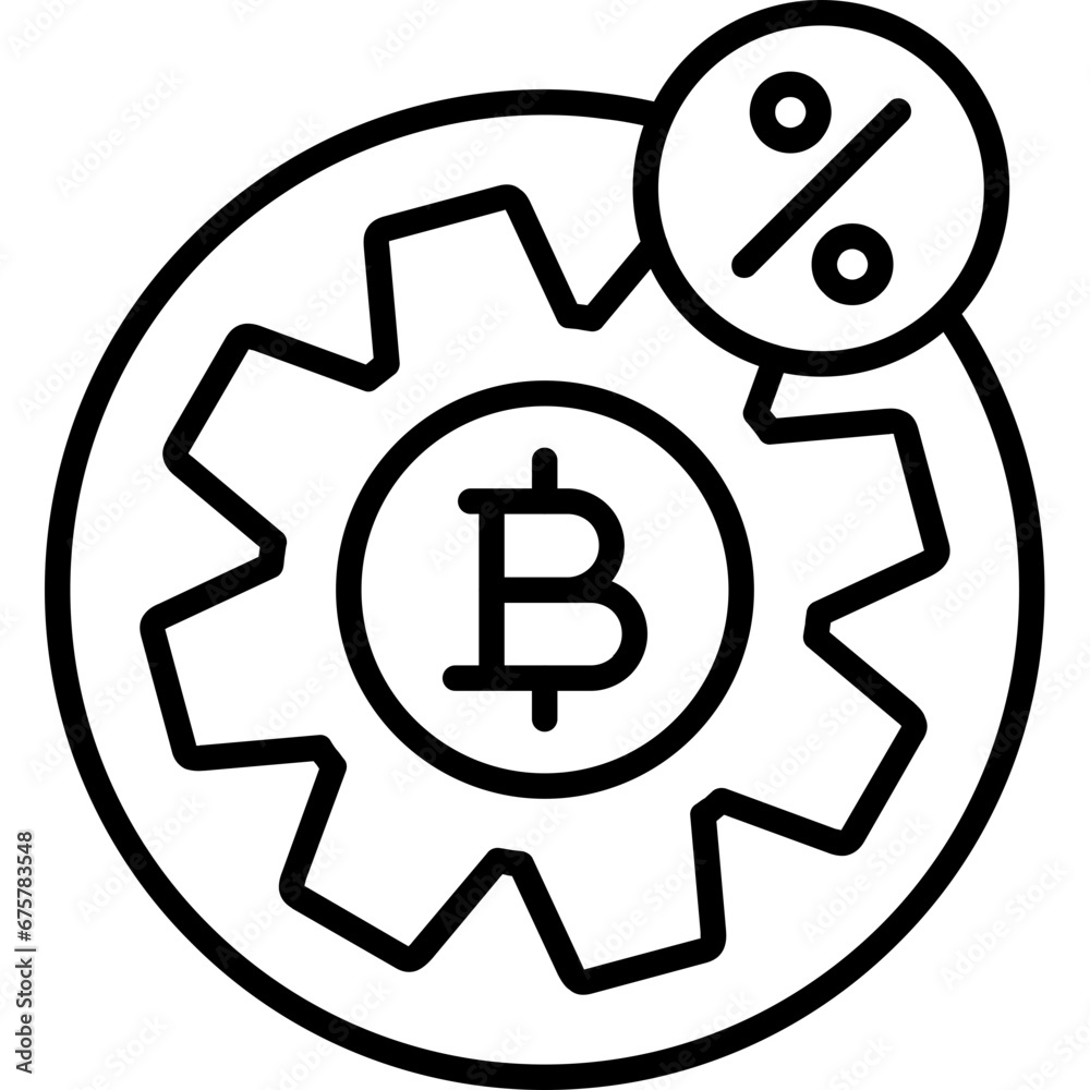 Cryptocurrency Icon Cryptocurrency Icon