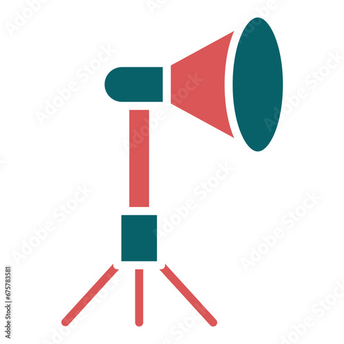 Vector Design Camera Reflector Icon Style