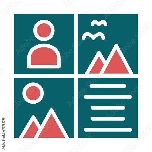 Vector Design Storyboard Icon Style