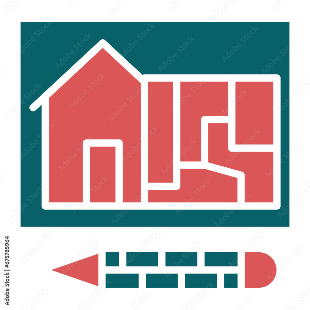 Vector Design Technical Drawing Icon Style Vector Design Technical Drawing Icon Style