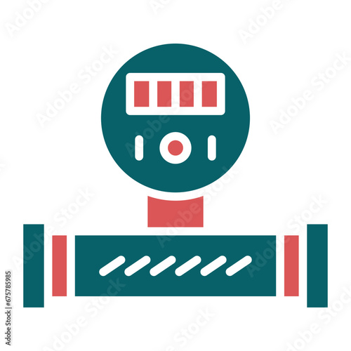 Vector Design Water Meter Icon Style