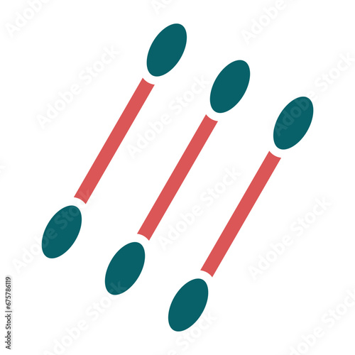 Vector Design Cotton Swabs Icon Style